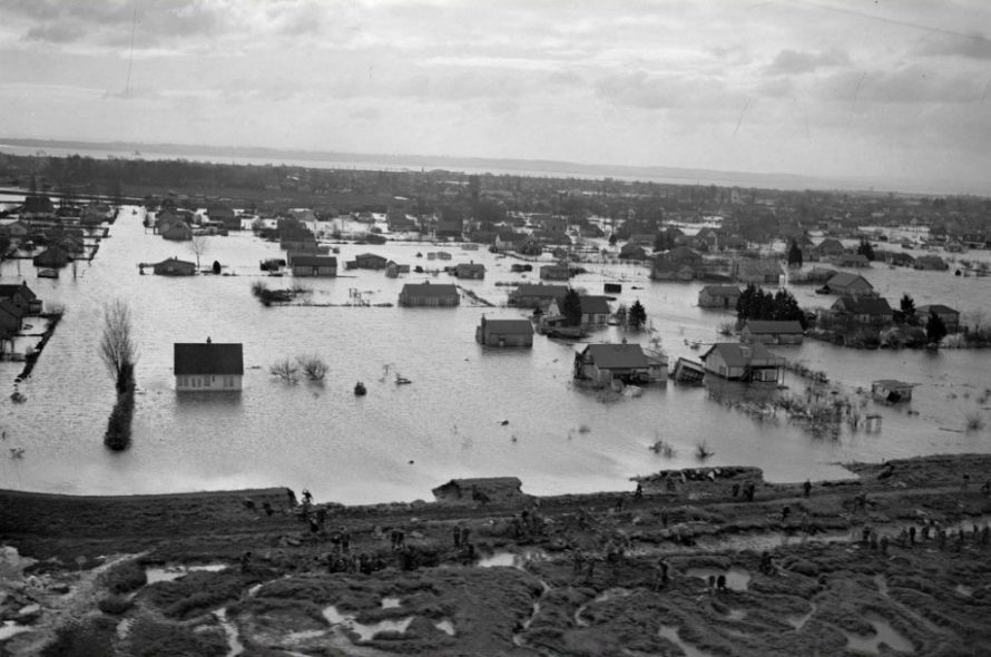 1953 north sea storm flooding in the UK